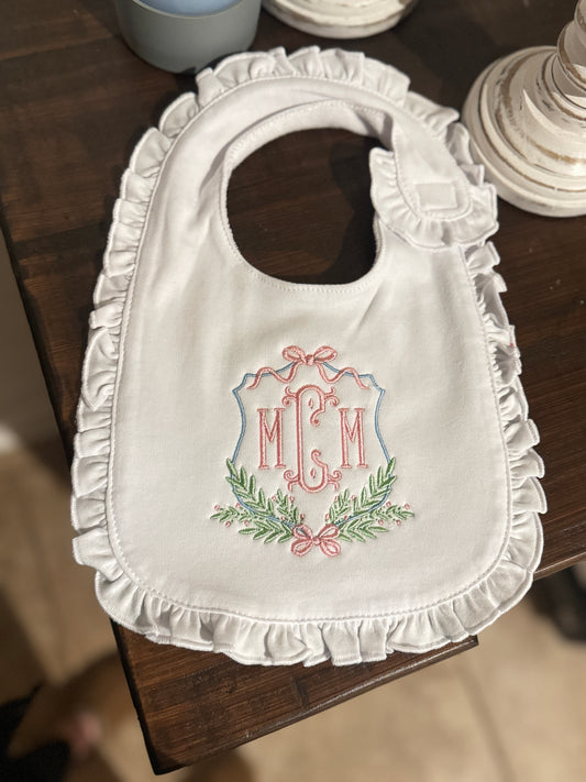 Baby Girl Bib